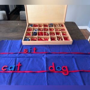 Montessori Moveable Alphabet - print